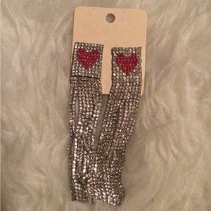 Sale ! Petit Moments cascade hearts earrings